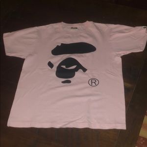 Pink Bathing Ape T-shirt
